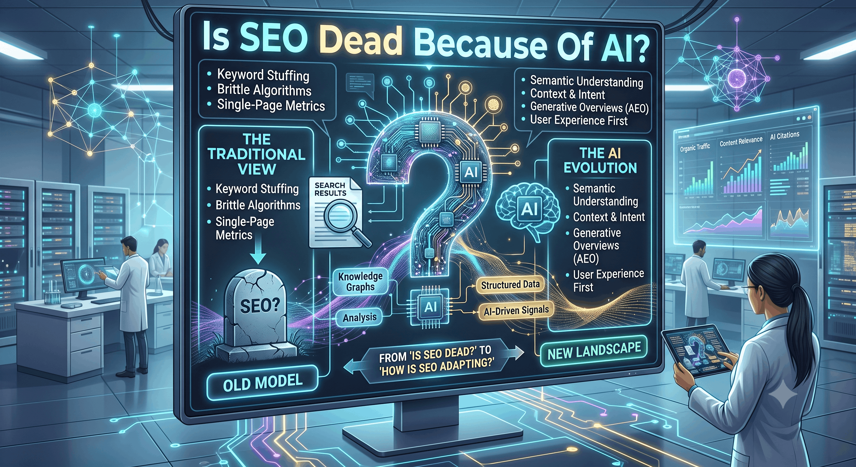 Is SEO Dead Because Of AI? We Checked Gartner's 2024 Prediction Against 2026 Data