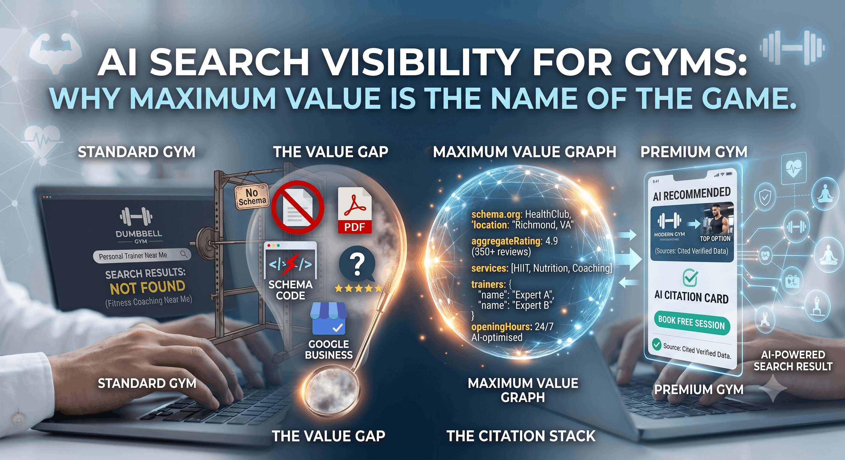 AI Search Visibility For Gyms: Why Maximum Value is the Name of the Game