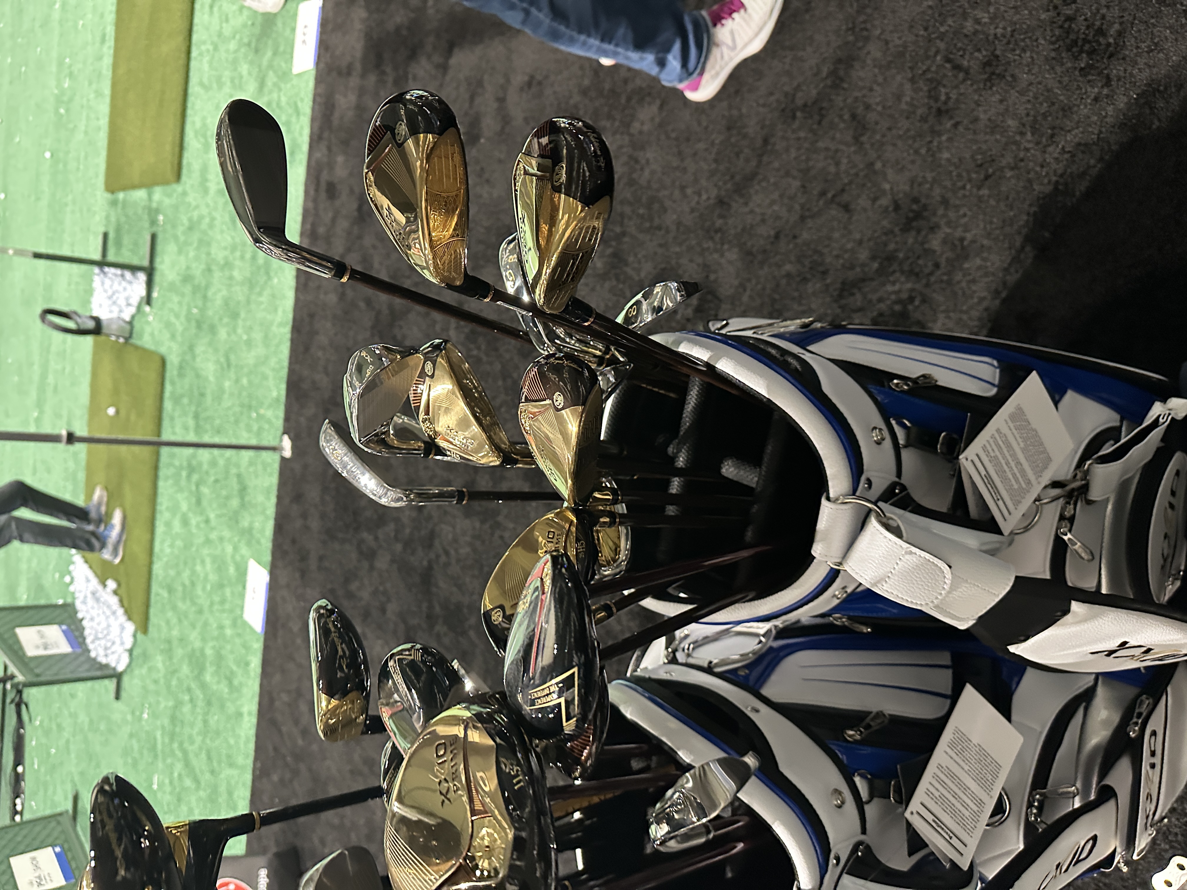 XXIO irons and fairway woods